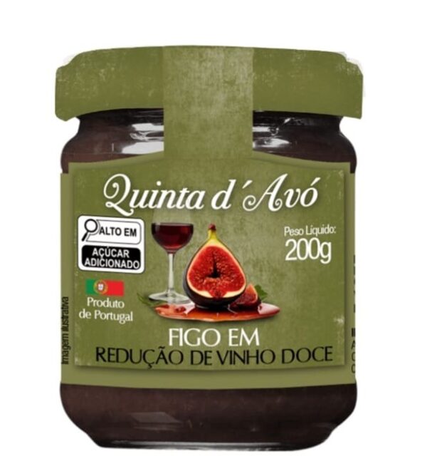 Confit de Figo em Redução de Vinho Doce 200g