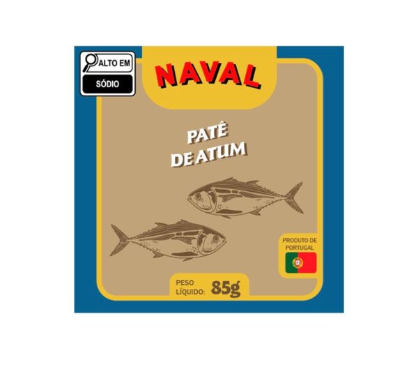 Patê de Atum Naval 85g