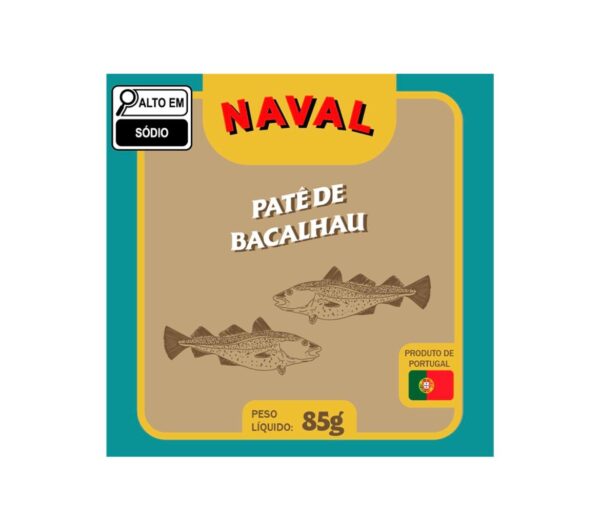 Patê de Bacalhau 85g