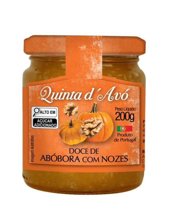 Doce de Abóbora com Nozes 200g