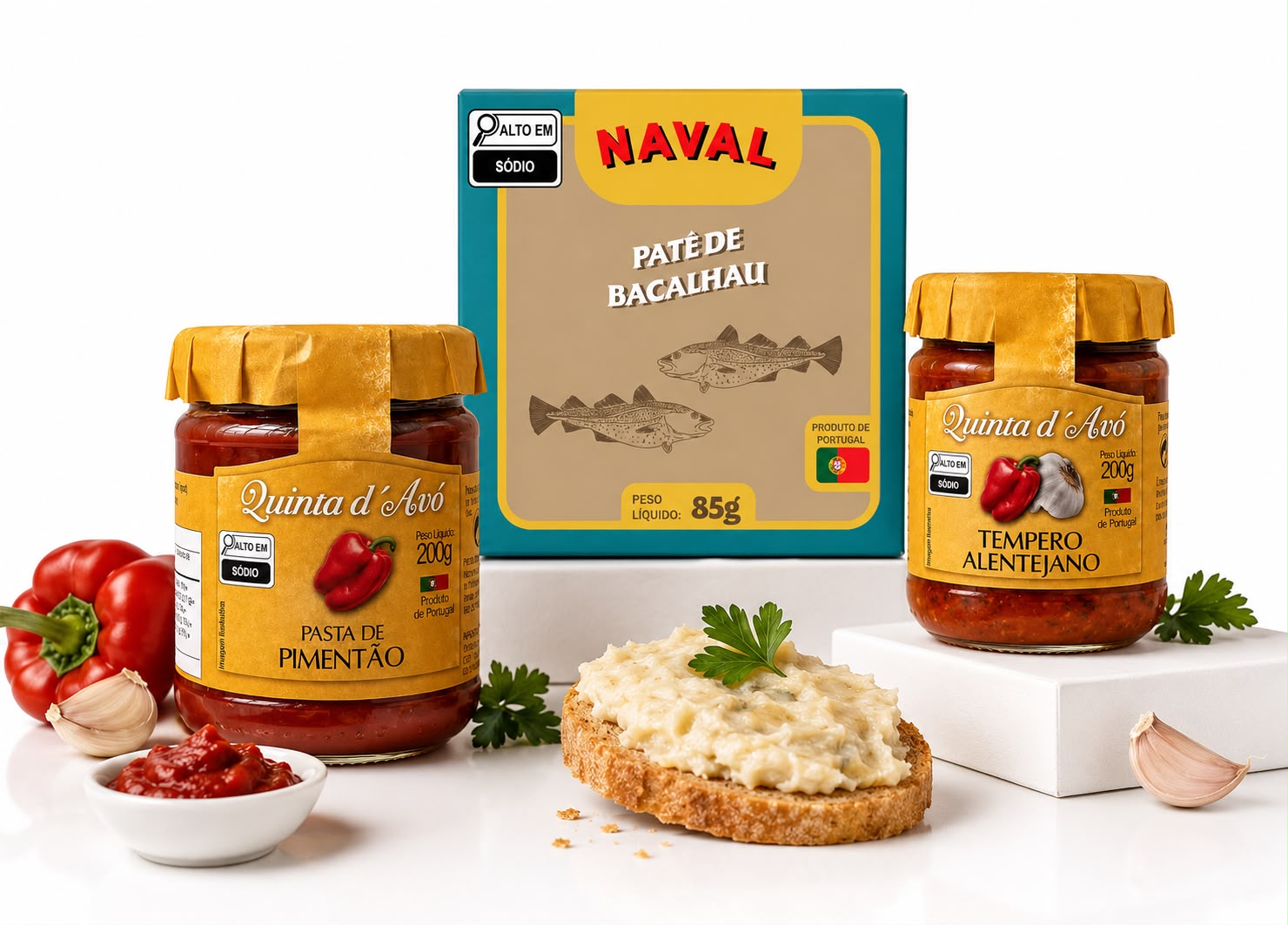 Aperitivos, Conservas & Patês