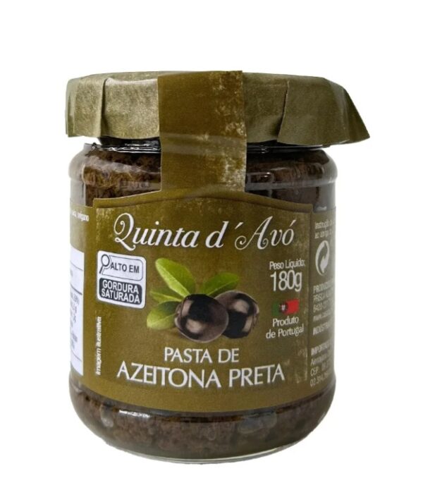 Pasta de Azeitona Preta 180g