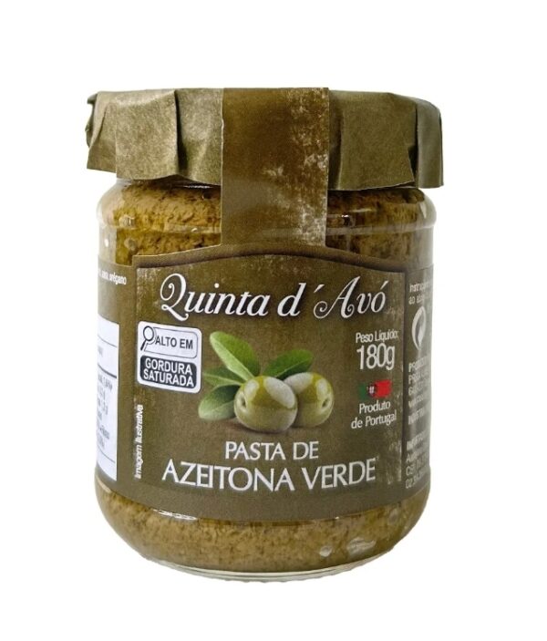Pasta de Azeitona Verde 180g
