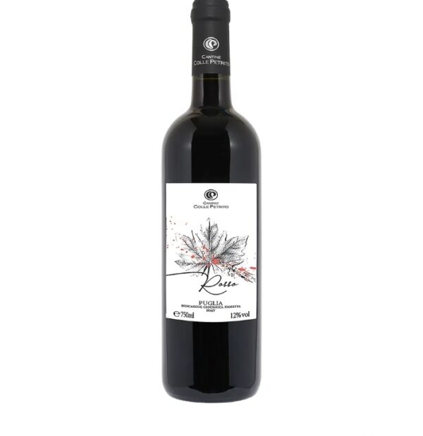 Vinho Italiano Rosso Puglia IGP Tinto 750ml